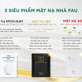 BỘ BA MẶT NẠ NHÀ FAU GIÚP CHỊ EM "CÂN TRỌN" SKINCARE ROUTINE SUỐT NĂM