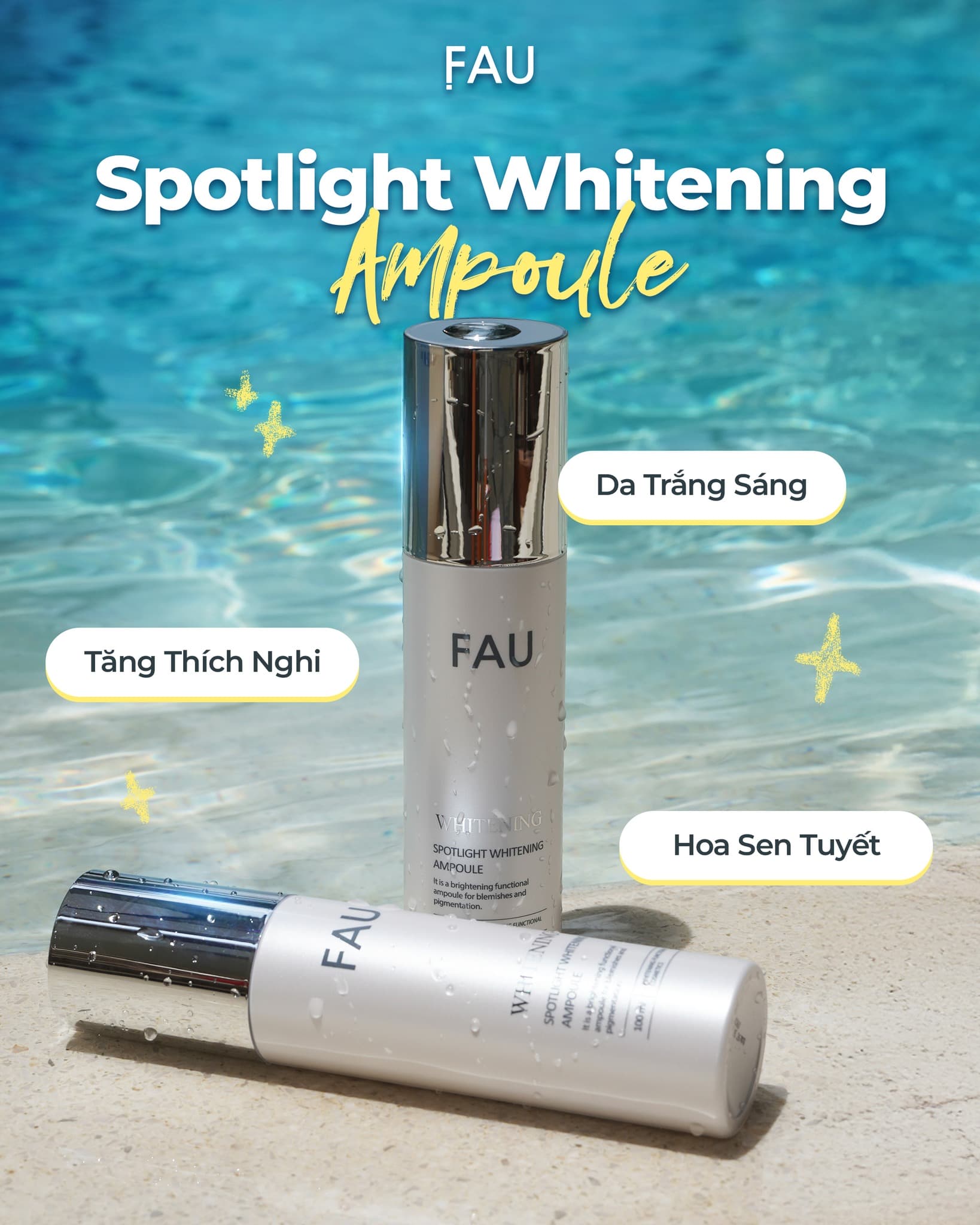 Tinh chất dưỡng da sáng mờ thâm, trắng mướt mịn Spotlight 